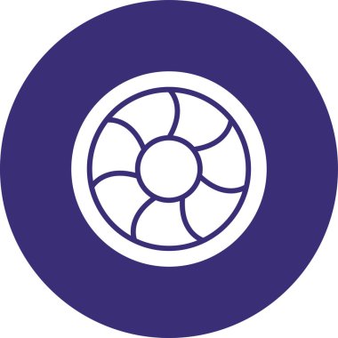 Modern simgenin vektör illüstrasyonu