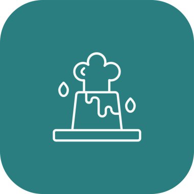 bulut hava tahmini simgesi ana hatlar biçiminde