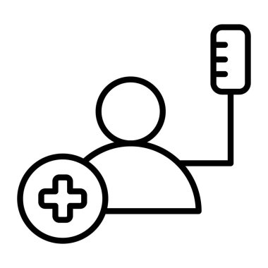 Hastane sağlık simgesi, özet biçimi