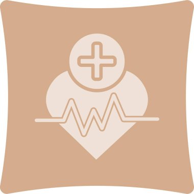 Tıbbi sağlık ikonu vektör illüstrasyon grafik tasarımı