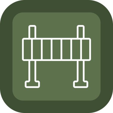 Barkod simgesi, vektör çizimi