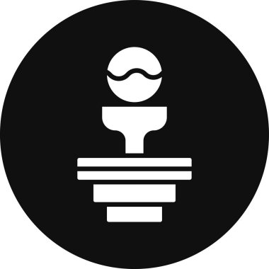 Lambanın vektör simgesi, vektör illüstrasyonu