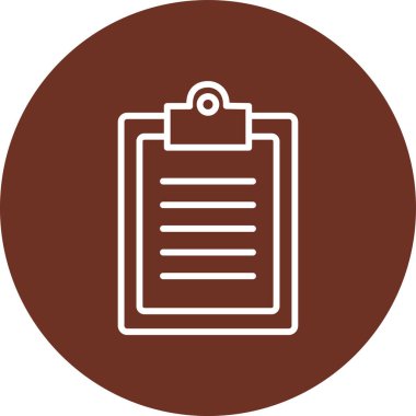 Vektör belgesi Simge illüstrasyonu