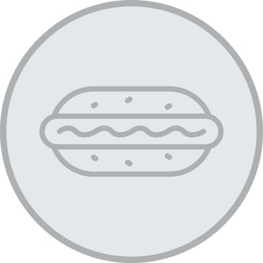 Gıda simgesinin vektör illüstrasyonu