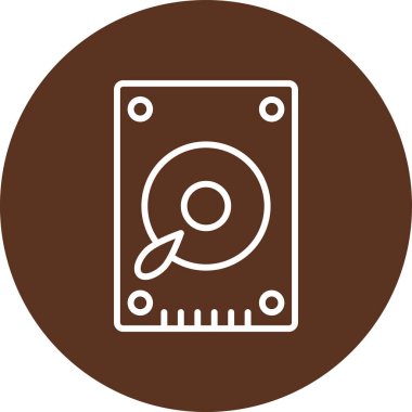 Vektör müzik simgesi illüstrasyonu