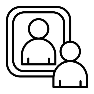 Grup insanlarının simgesi. Beyaz arkaplanda izole edilmiş web tasarımı için ana grup insan ikonu