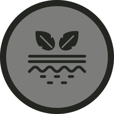 Bir balık simgesinin vektör çizimi