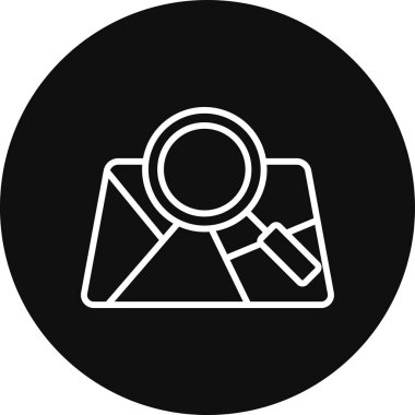 seo modern simgesinin vektör illüstrasyonu