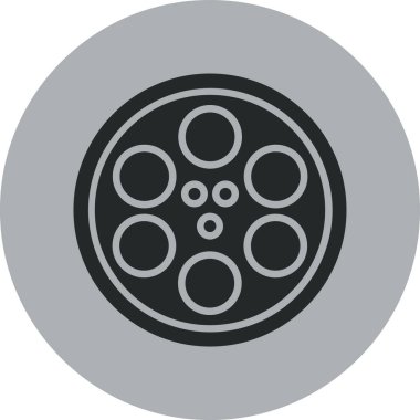 film makarası vektör simgesi modern simgesi