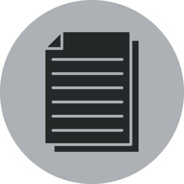 dosya belgesi vektör illüstrasyonu