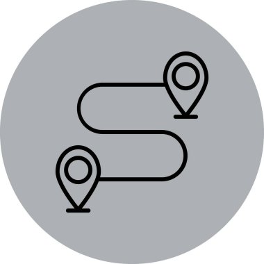 konum pin simgesi, özet biçimi