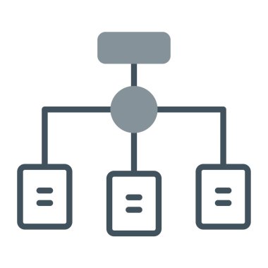 ağ paylaşım simgesi çizimi