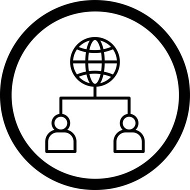 seo modern simgesinin vektör illüstrasyonu