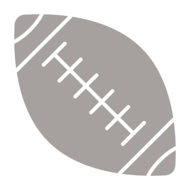 ragbi futbol topu vektör çizimi