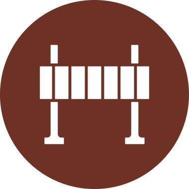 Modern b 'nin vektör illüstrasyonu simge müziğinden yoksun