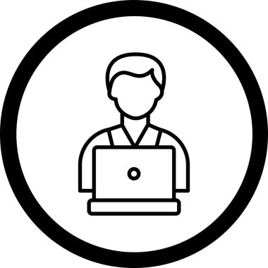 seo modern simgesinin vektör illüstrasyonu