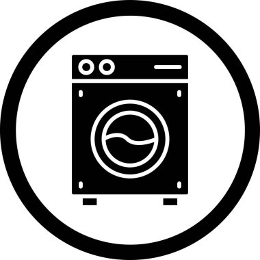 Çamaşır makinesi. Basit tasarım