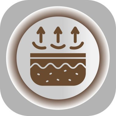 Eşsiz çikolatalı pasta vektör çizgisi simgesi