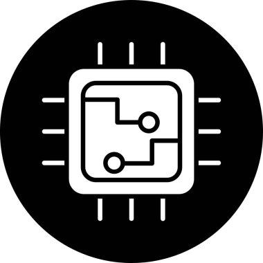 Modern simgenin vektör illüstrasyonu