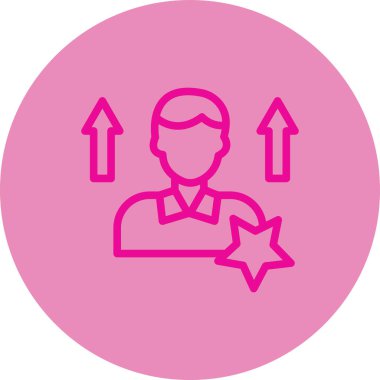 seo modern simgesinin vektör illüstrasyonu