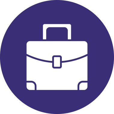 çanta simgesi vektör illüstrasyonu