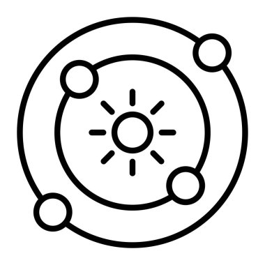 seo modern simgesinin vektör illüstrasyonu