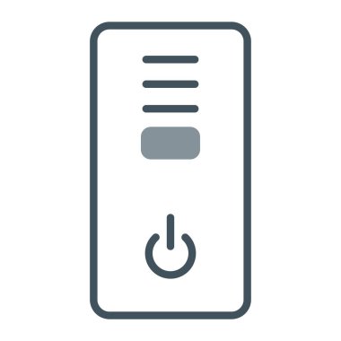 pil vektör çizgisi simgesi