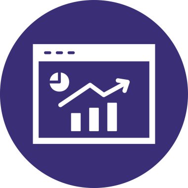 seo modern simgesinin vektör illüstrasyonu