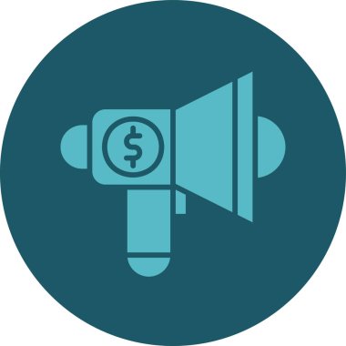 Dolar simgesi vektör illüstrasyonu