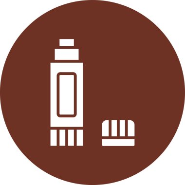 Vektör illüstrasyonu, şişe simgesi