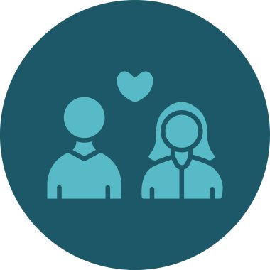 İnsan simgesinin vektör illüstrasyonu