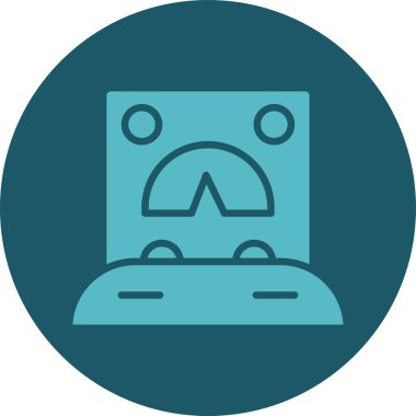 Modern b 'nin vektör illüstrasyonu eksik simgesi