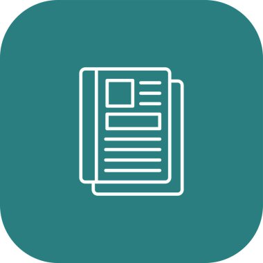 Vektör belgesi Simge illüstrasyonu