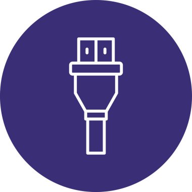 Modern oto tamir simgesinin vektör illüstrasyonu