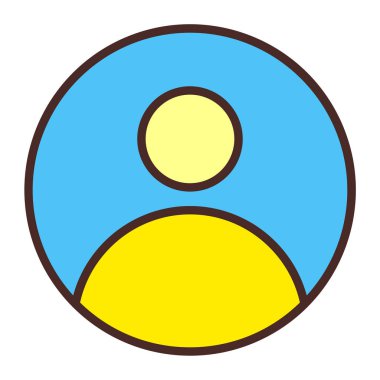 Vektör evrensel simgesi Trendy bakmak.