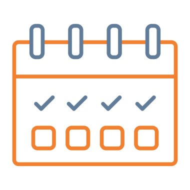 takvim anımsatma tarihi izole edilmiş simgesi