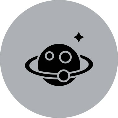 vektör ufo düz simgesi