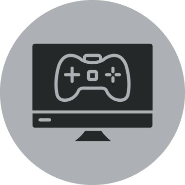 oyun simgesi vektör çizimi