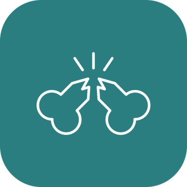 vektör mantar simgesi illüstrasyonu