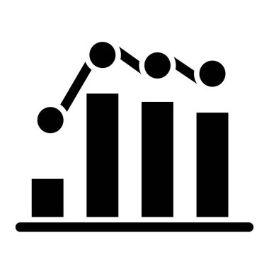 ticari grafik vektör simgesi