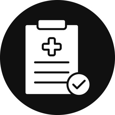 Haçlı tıbbi pano. Web basit vektör illüstrasyonu