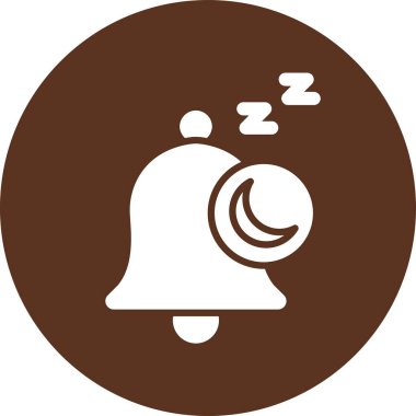 Alarm saat simgesi vektör illüstrasyonu