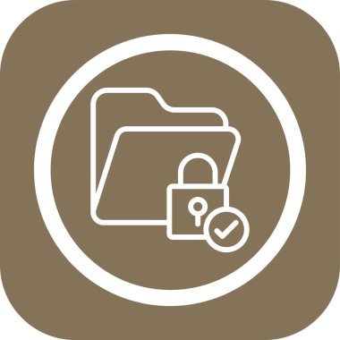 Belge simgesinin vektör illüstrasyonu