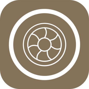 Gıda simgesinin vektör illüstrasyonu