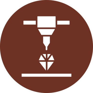 Bir kahve makinesinin vektör çizimi