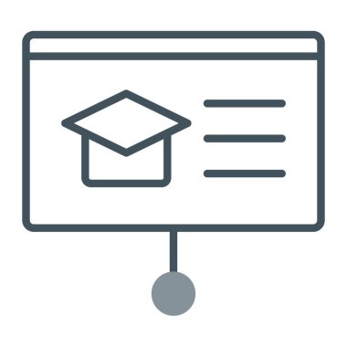 Web tasarım renk vektörü simgesi