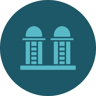 Modern b 'nin vektör illüstrasyonu eksik simgesi