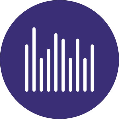 Vektör müzik simgesi illüstrasyonu