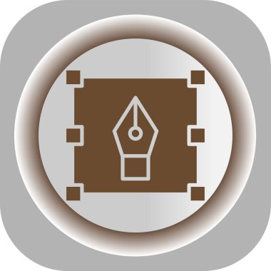 Benzersiz yapı vektörü simgesi