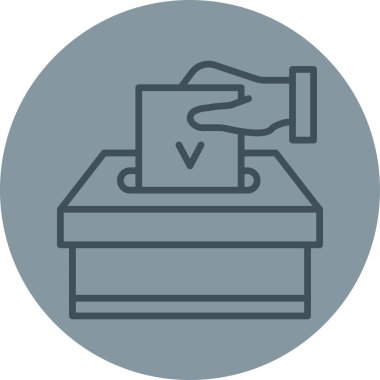 oy simgesi, basit biçim